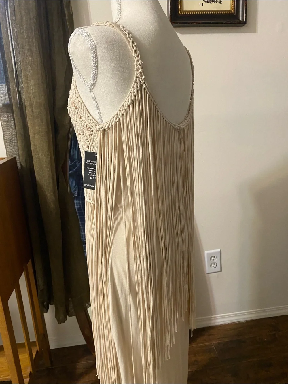 Boho fringe maxi dress - Picture 11 of 16